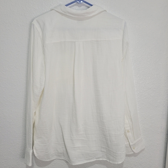 J Crew Gauze button-up shirt, NWT - Picture 6 of 8